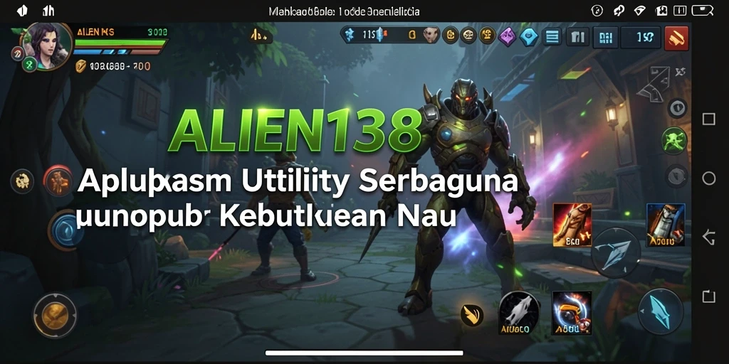 Screenshot tampilan antarmuka ALIEN138 yang menarik
