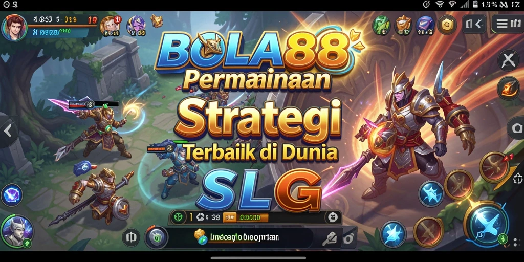 Tampilan permainan SLG yang menakjubkan dan interaktif.