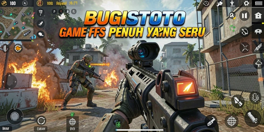 Gameplay intens dari BUGISTOTO dalam pertarungan FPS.