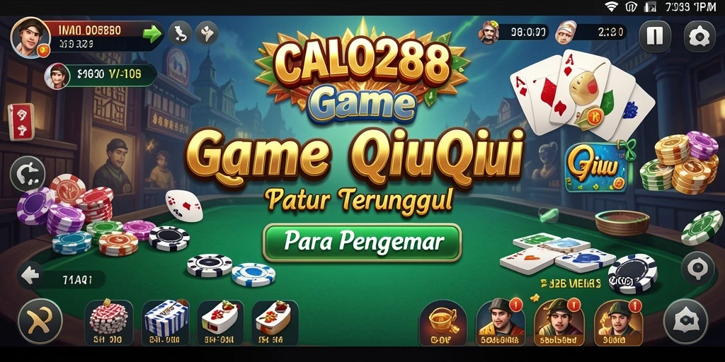 Screenshot gameplay QiuQiu yang seru dan menarik di CALO288.