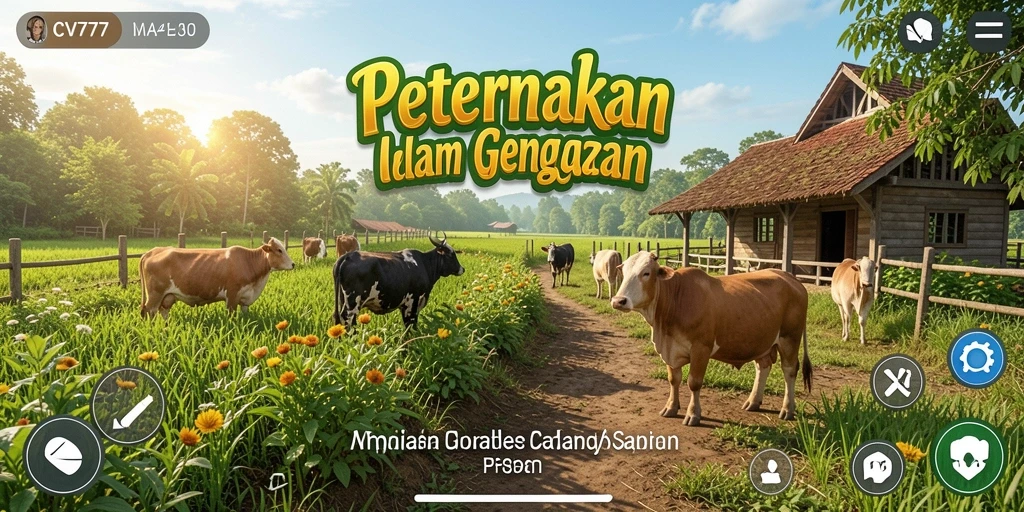 Tampilan gameplay CV777 yang menakjubkan dan interaktif.