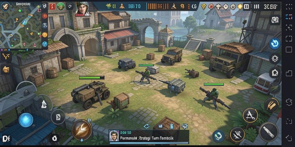 Tampilan gameplay D06 yang menegangkan dan menarik.