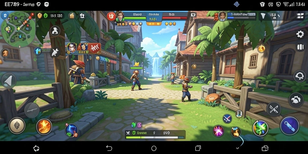 Screenshot utama EE789 menunjukkan gameplay seru yang mengasyikkan.