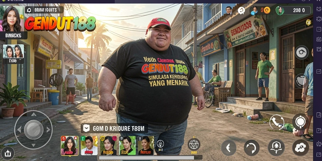 Tangkapan layar GENDUT188 menampilkan gameplay penuh aksi dan interaksi menarik.