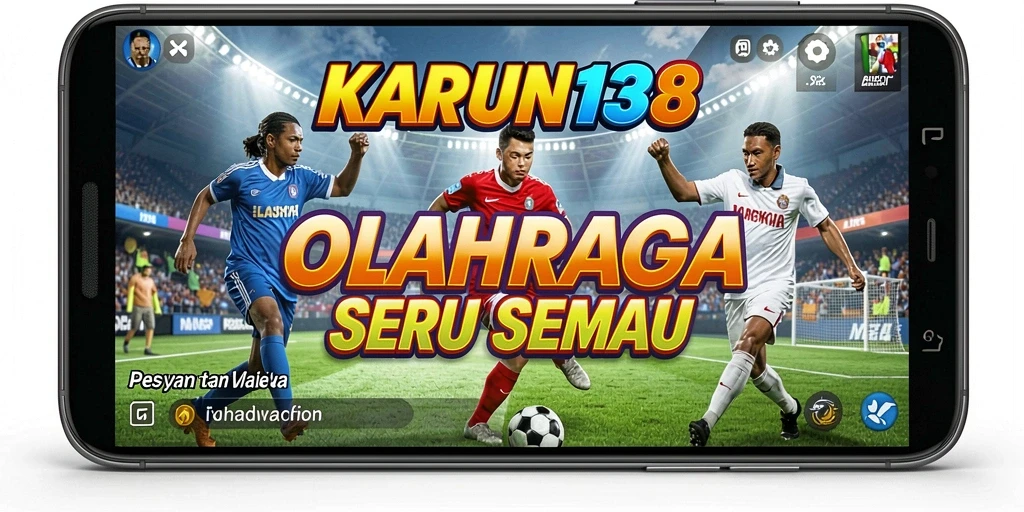 Tangkapan layar mengesankan yang menunjukkan aksi kompetitif dalam permainan olahraga.