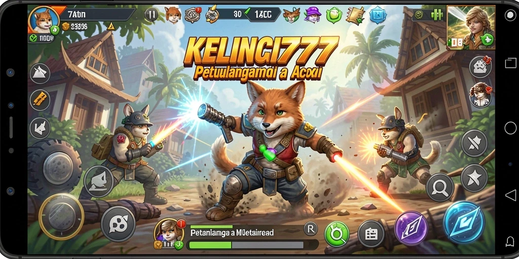 Screenshot gameplay KELINCI777 menampilkan aksi seru dan grafis yang memukau.