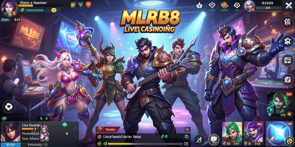 Tampilan gameplay menarik dari MLBB8 yang seru dan interaktif.