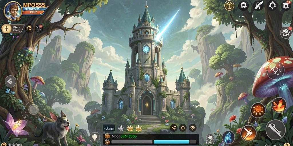 Gameplay mendebarkan dengan strategi menara yang kreatif.