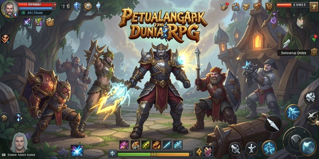 Tampilan gameplay RPWIN1 yang seru dan penuh aksi.
