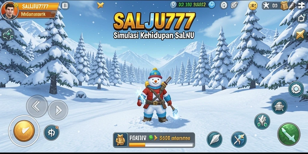 Tampilan gameplay SALJU777 yang memukau dan interaktif.