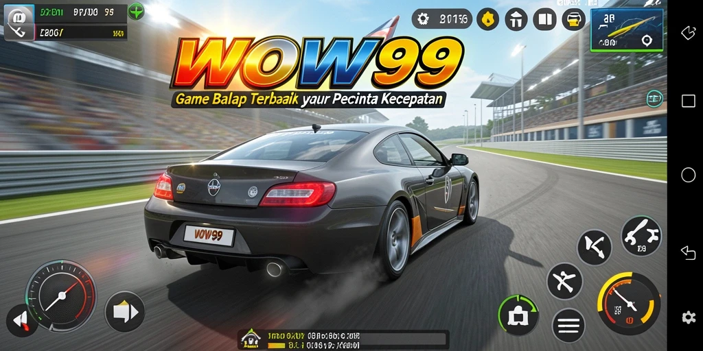 Gameplay balap yang mendebarkan dan grafis menakjubkan.